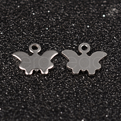 Tarnish Resistant Butterfly 304 Stainless Steel Charms STAS-M249-10-1