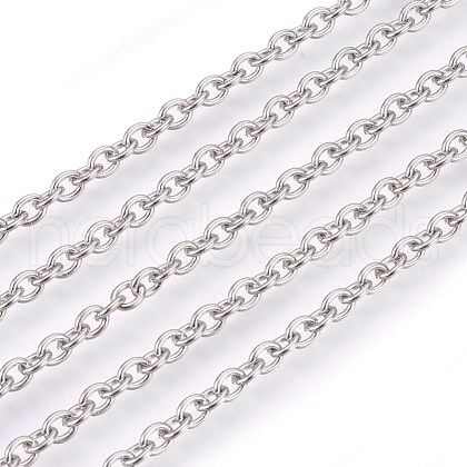 304 Stainless Steel Cable Chains CHS-L017-09D-1