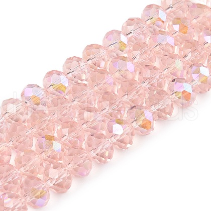 Electroplate Glass Beads Strands EGLA-A044-T8mm-L22-1