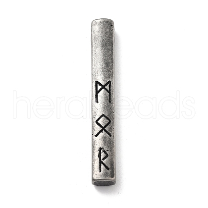 Retro 304 Stainless Steel Pendants STAS-V008-32AS-05-1