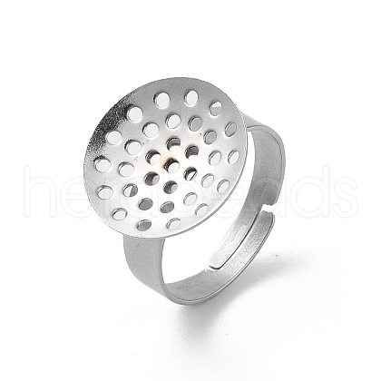 304 Stainless Steel Sieve Ring Settings STAS-K278-06A-P-1