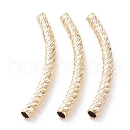 Brass Tube Beads X-KK-Y003-87C-G-1