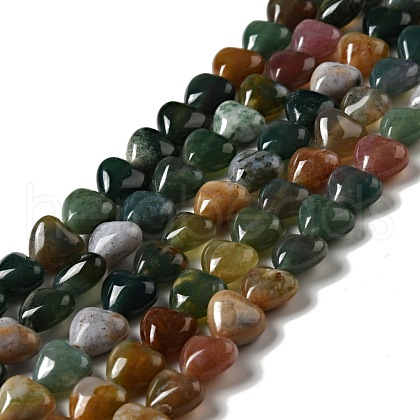 Natural Indian Agate Beads Strands G-B022-08B-1