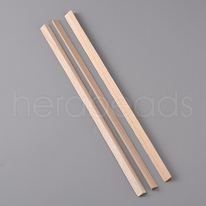 Triangle Wood Sticks DIY-WH0304-546C-1