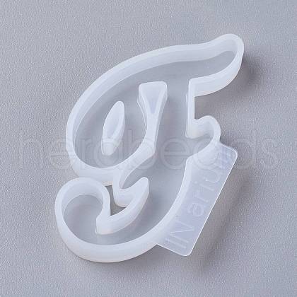 Letter DIY Silicone Molds DIY-I034-08F-1
