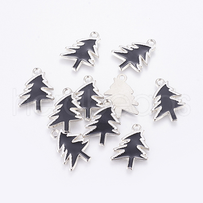 Alloy Enamel Pendants ENAM-P079-4-1