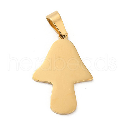 Ion Plating(IP) 304 Stainless Steel Pendants STAS-A086-05G-1