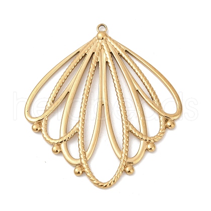 304 Stainless Steel Pendants STAS-C121-49E-G-1