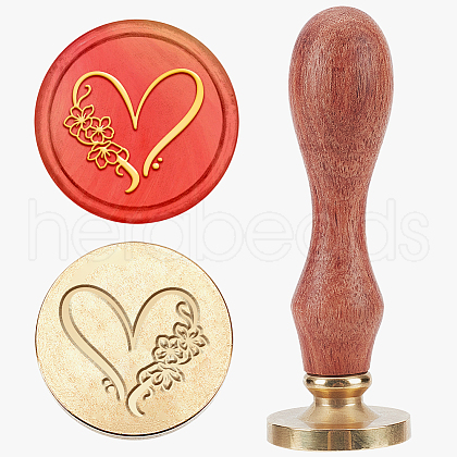 Wax Seal Stamp Set AJEW-WH0208-1157-1