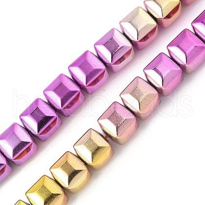 Electroplated Synthetic Non-magnetic Hematite Beads Strands G-A263-H01-05-1