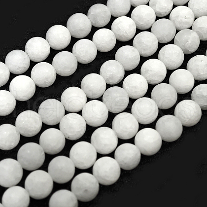 Natural Malaysia Jade Beads Strands X-G-A152-G-8mm-1