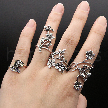 Alloy Finger Rings FS-WG4063C-01-1