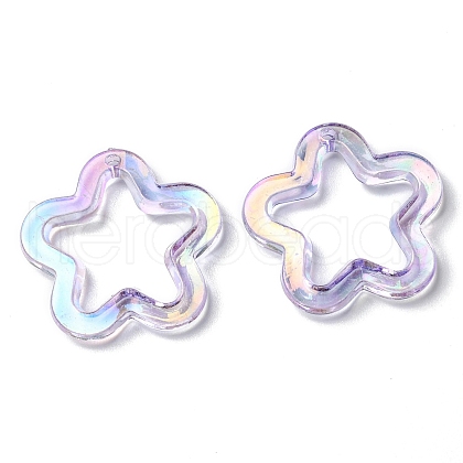 Transparent Acrylic Pendants MACR-Q160-04E-1