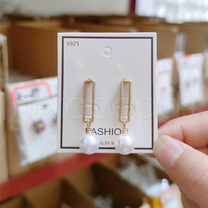 Alloy Stud Earrings FS-WGE0AD6-77-1
