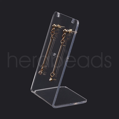 Acrylic Earring Stands Displays X-EDIS-F005-02-1