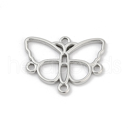 304 Stainless Steel Connector Charms STAS-Q350-02P-1