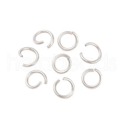 Tarnish Resistant 304 Stainless Steel Jump Rings STAS-R049-5x0.7mm-1