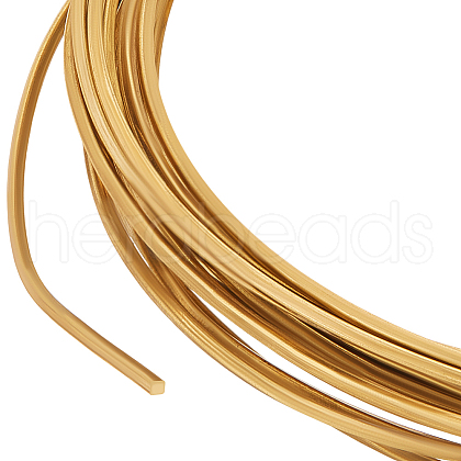 Brass Wire FIND-WH0170-40D-G-1