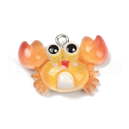 Marine Organism Resin Pendants RESI-Q022-03E-1