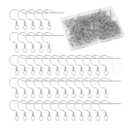 Unicraftale 300Pcs 316 Surgical Stainless Steel Earring Wire STAS-UN0058-27-1