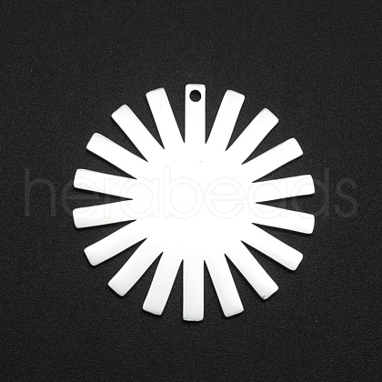 Non-Tarnish 201 Stainless Steel Pendants STAS-N090-LA033-1