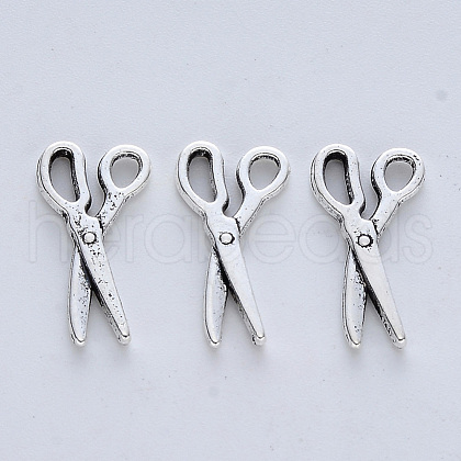 Tibetan Style Alloy Pendants TIBE-R316-007AS-RS-1