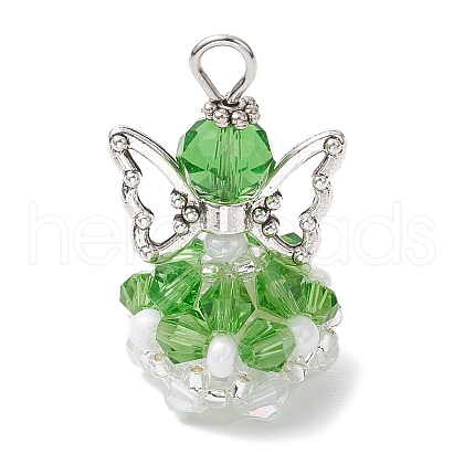 Glass Pendants PALLOY-MZ00665-04-1