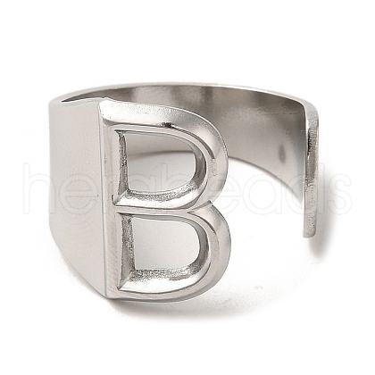 201 Stainless Steel Finger Rings RJEW-H223-04P-B-1