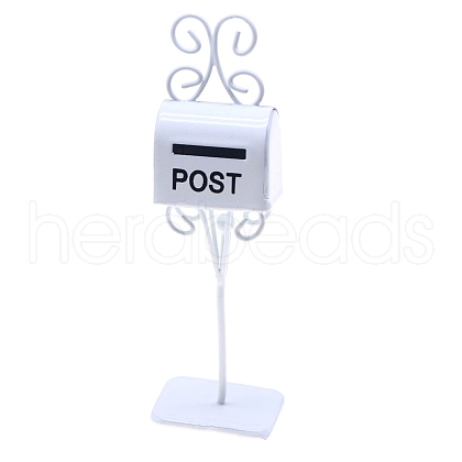 Iron Mailbox Miniature Ornaments PW-WG51933-02-1