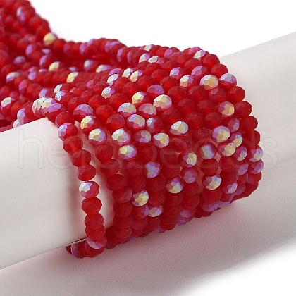 Imitation Jade Glass Beads Strands EGLA-YW0003-19A-06-1