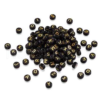 Opaque Acrylic Beads MACR-CW0001-01-1