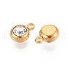 Ion Plating(IP) 201 Stainless Steel Charms STAS-N109-222A-G-2