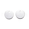 Tarnish Resistant 304 Stainless Steel Charms STAS-F039-91-8mm-P-1