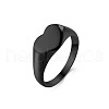 Heart 304 Stainless Steel Finger Rings for Women FS-WGDCCF4-12-2