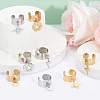 304 Stainless Steel Rings RJEW-UN00025-2
