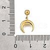 304 Stainless Steel Pendants STAS-H202-18G-3