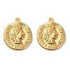 201 Stainless Steel Pendants STAS-D020-06G-1