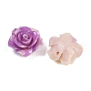 Synthetic Coral 3D Flower Rose Beads CORA-A005-14mm-27-4