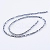 Electroplate Non-Magnetic Synthetic Hematite Beads Strands G-F562-S03-2