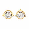 Ion Plating(IP) 304 Stainless Steel Pendants STAS-N097-134-1