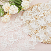 BENECREAT 3 Yards 3 Styles Polyester Embroidery Butterfly Lace Trim OCOR-BC0006-47-4