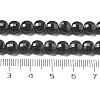 Natural Black Onyx(Dyed & Heated) Beads Strands G-C179-A10-02-5