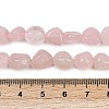 Natural Rose Quartz Beads Strands G-Q060-E21-02-5