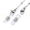 3Pcs 304 Stainless Steel Satellite Chains Eyeglasses Chains AJEW-DJ0003-45-2