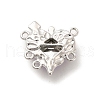 Alloy Cubic Zirconia Pendants ALRI-K050-04P-2