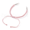 Adjustable Braided Polyester Cord Bracelet Making AJEW-JB00849-5