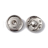 Non-Tarnish 202 Stainless Steel Snap Buttons BUTT-I017-01D-P-2