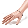 Alloy Heart Beaded Cord Bracelet BJEW-PH01485-01-3