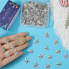 SUNNYCLUE 150PCS Tibetan Style Alloy Starfish/Sea Stars Charms TIBEP-SC0002-85-3