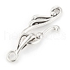 Tibetan Silver Hook and Eye Clasps LF1157Y-2